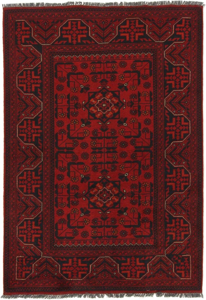 Orientteppich Khal Mohammadi 104x149 Handgeknüpfter Orientteppich, Nain Trading, rechteckig, Höhe: 6 mm