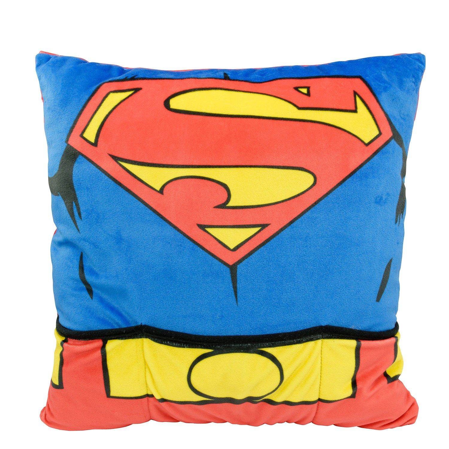 Comics - mit Suit Superhelden Superman Labels® Dekokissen x cm Potato Dekokissen 40 DC Taschen Kissen 40 Couch United