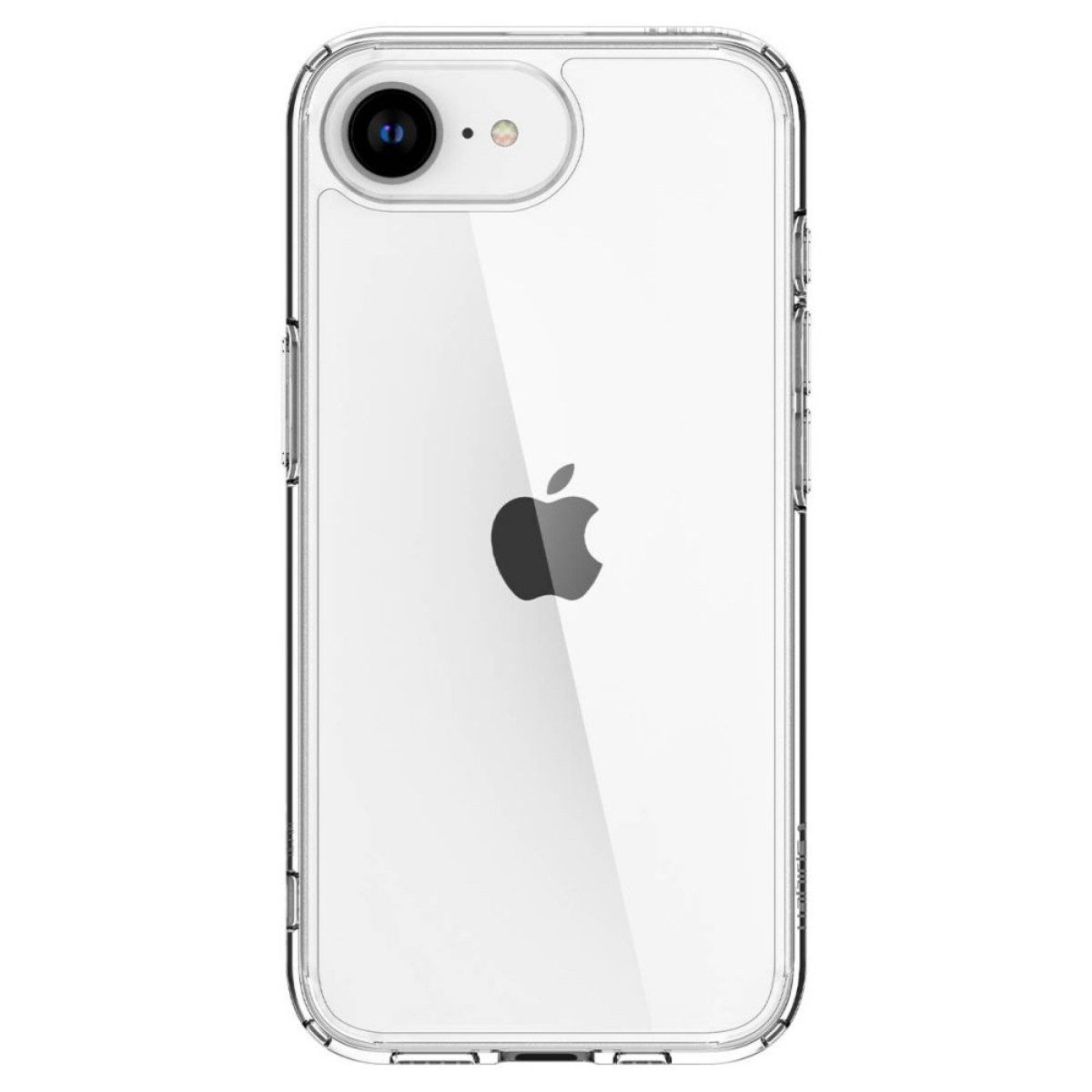 Spigen Handyhülle Ultra Hybrid Transparent Kompatibel mit iPhone 16e 6,1, Transparente Rückseite mit stabilem Rahmen für klaren Look