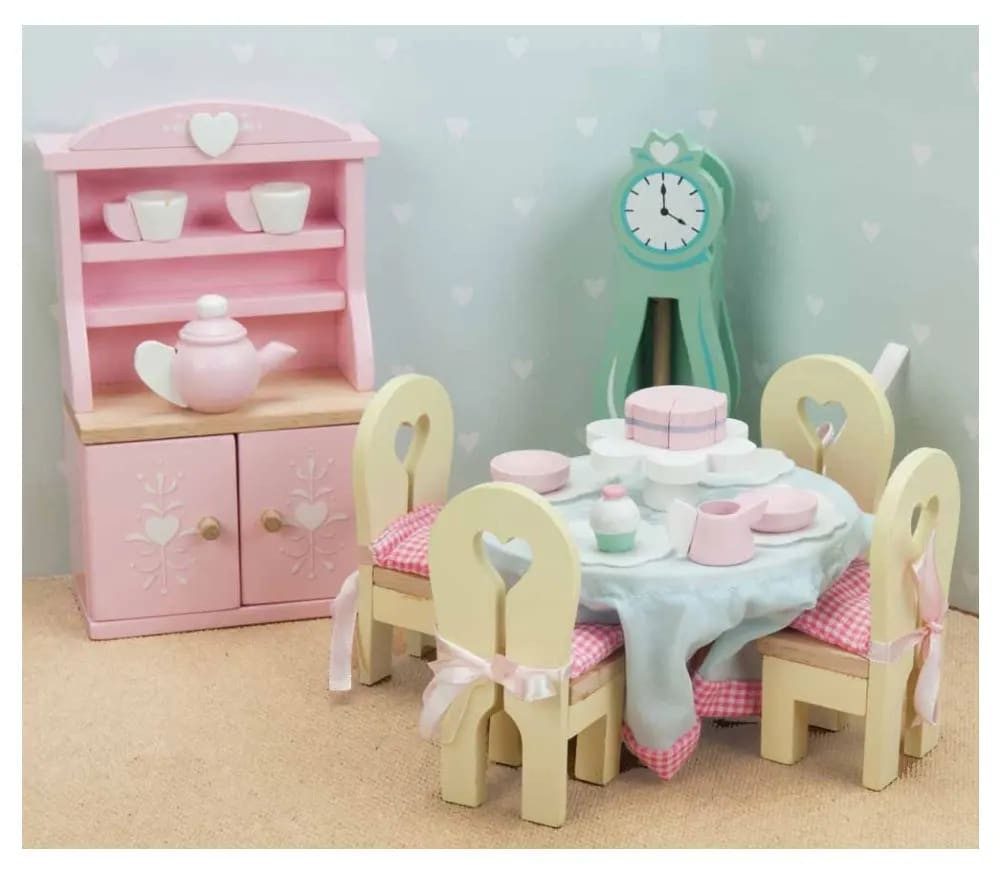 Le Toy Van Esszimmer-Set Le Toy Van Puppenhaus Zubehör Esszimmer Daisy Lane