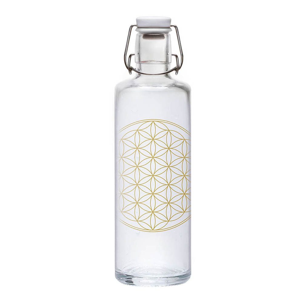soulbottles Trinkflasche Soulbottle - Flower of Life 1L