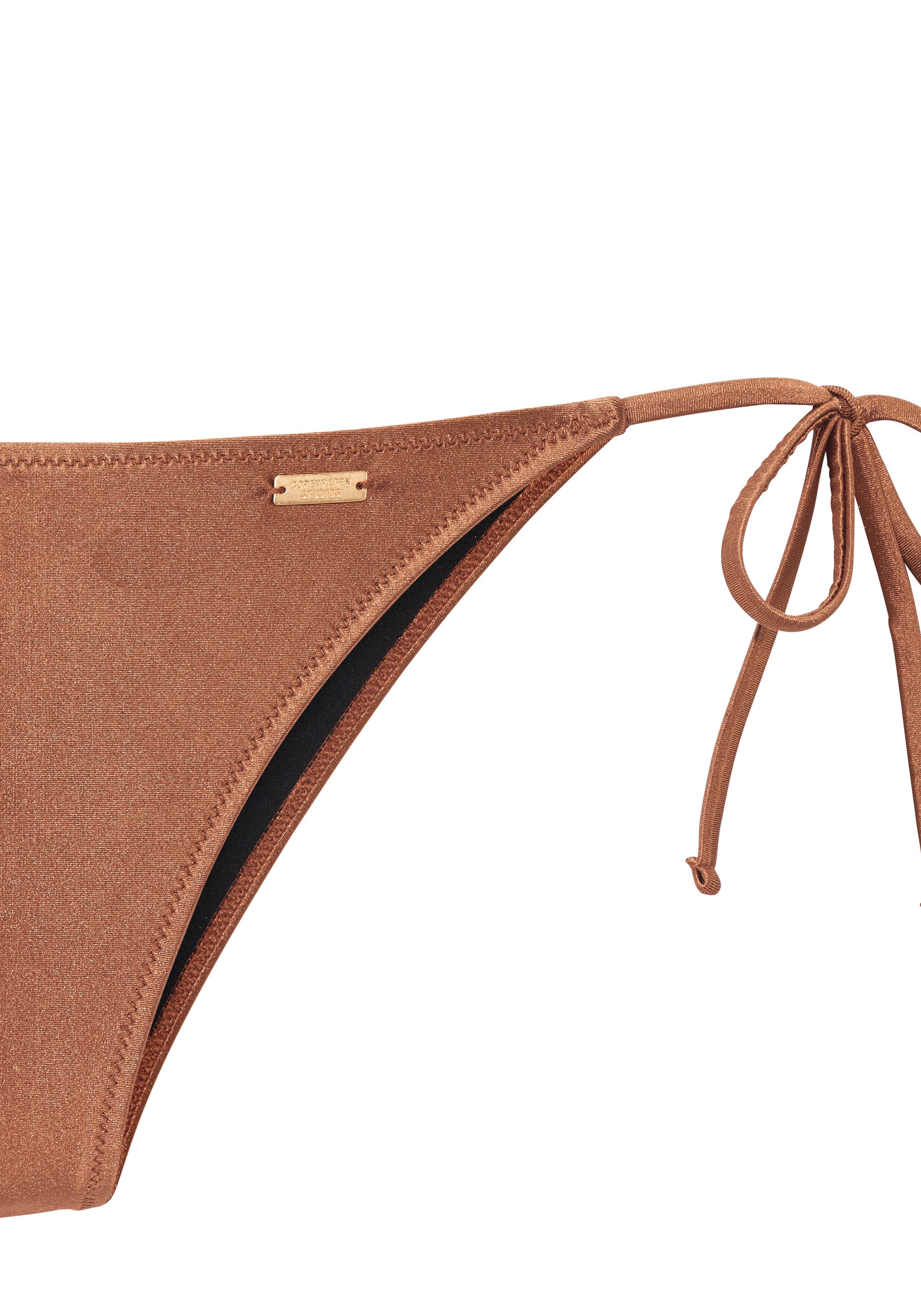 Copenhagen Studios Bikini-Hose Manon aus glänzendem Material günstig online kaufen