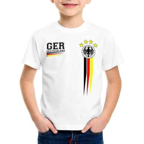 style3 Print-Shirt Deutschland EM 2024 Kinder T-Shirt Fußball Europameisterschaft Trikot