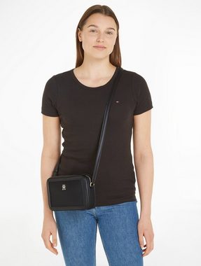 Tommy Hilfiger Umhängetasche TH ESSENTIAL S CROSSOVER, Handtasche Damen Tasche Damen Schultertasche Recycelte Materialien