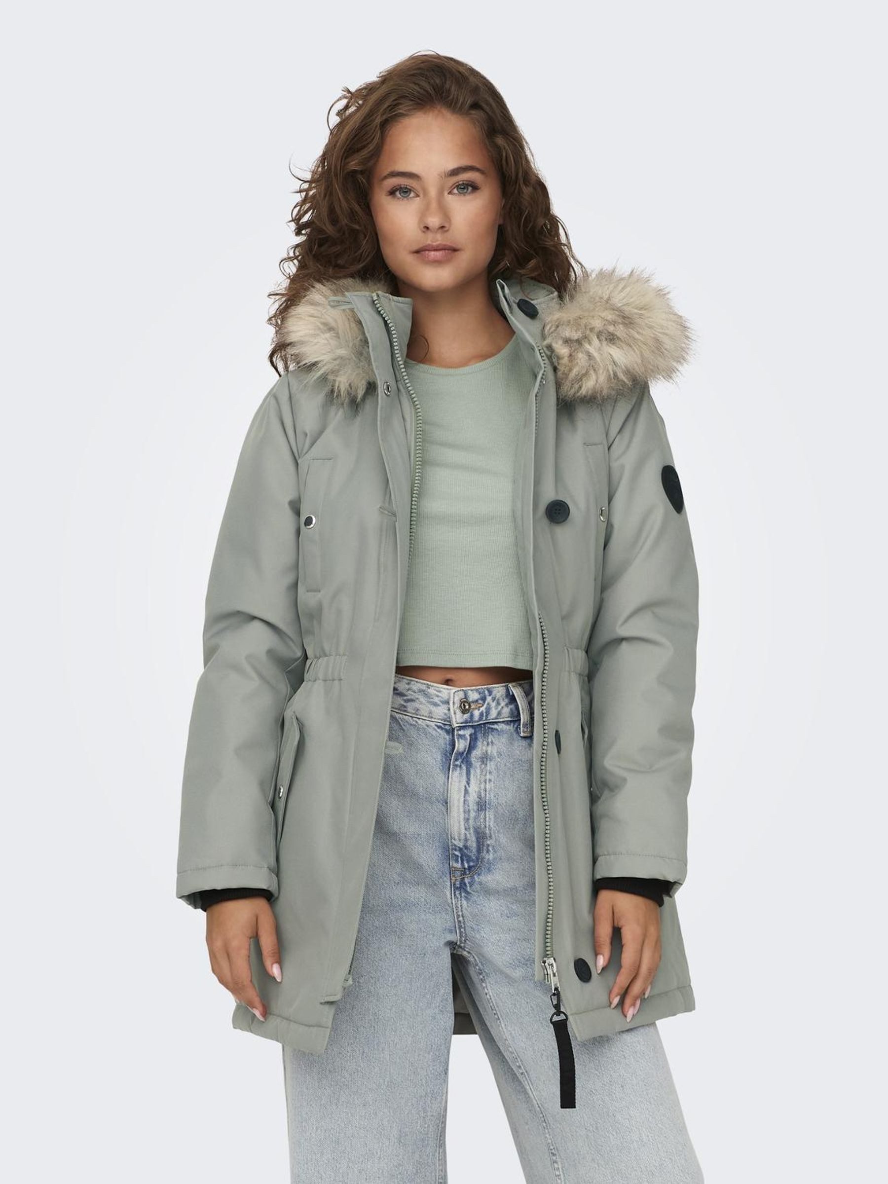 ONLY Parka ONLIRIS FUR WINTER PARKA LIFE CC OTW Kunstfaser