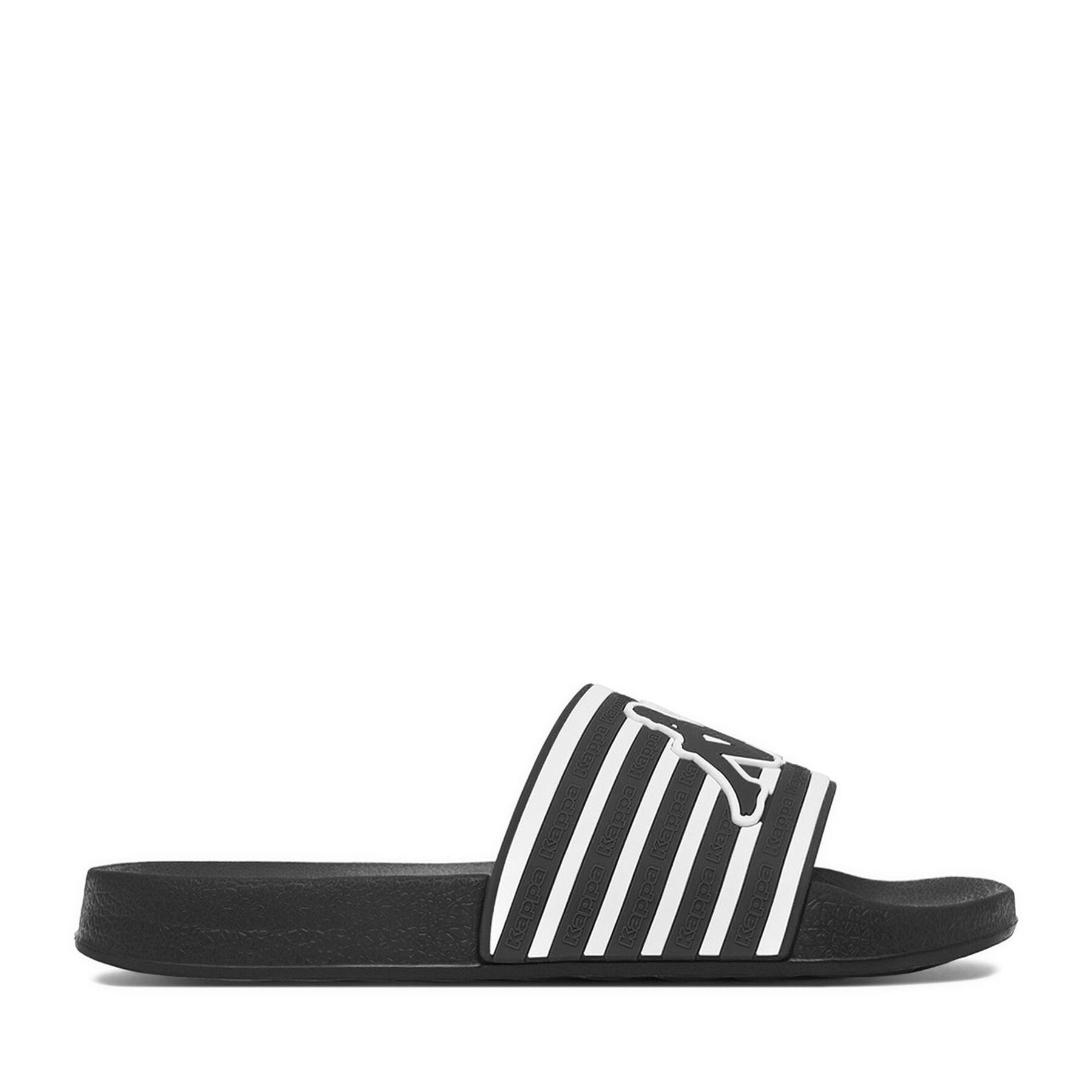 Kappa Kappa Damen-Flip-Flops, schwarz Badepantolette