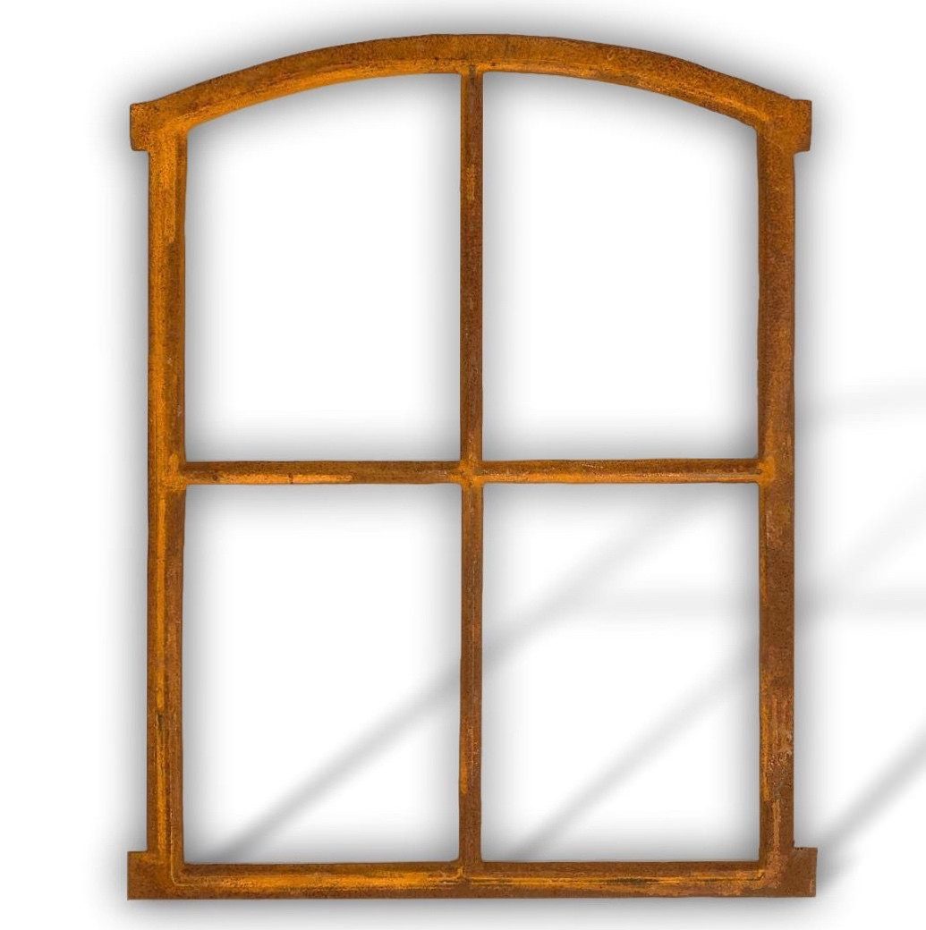 Dekoobjekt Stallfenster Eisenfenster Scheunenfenster Eisen Fenster 64x48cm im Ant