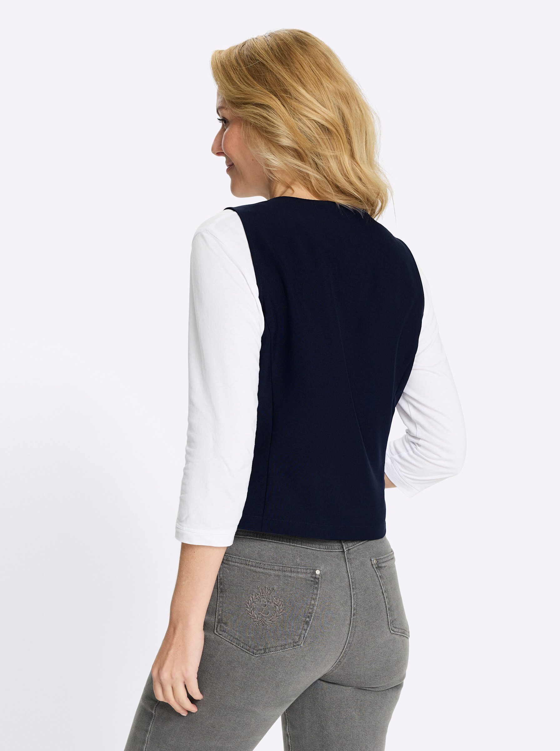 Sieh an! Jerseyweste Weste günstig online kaufen