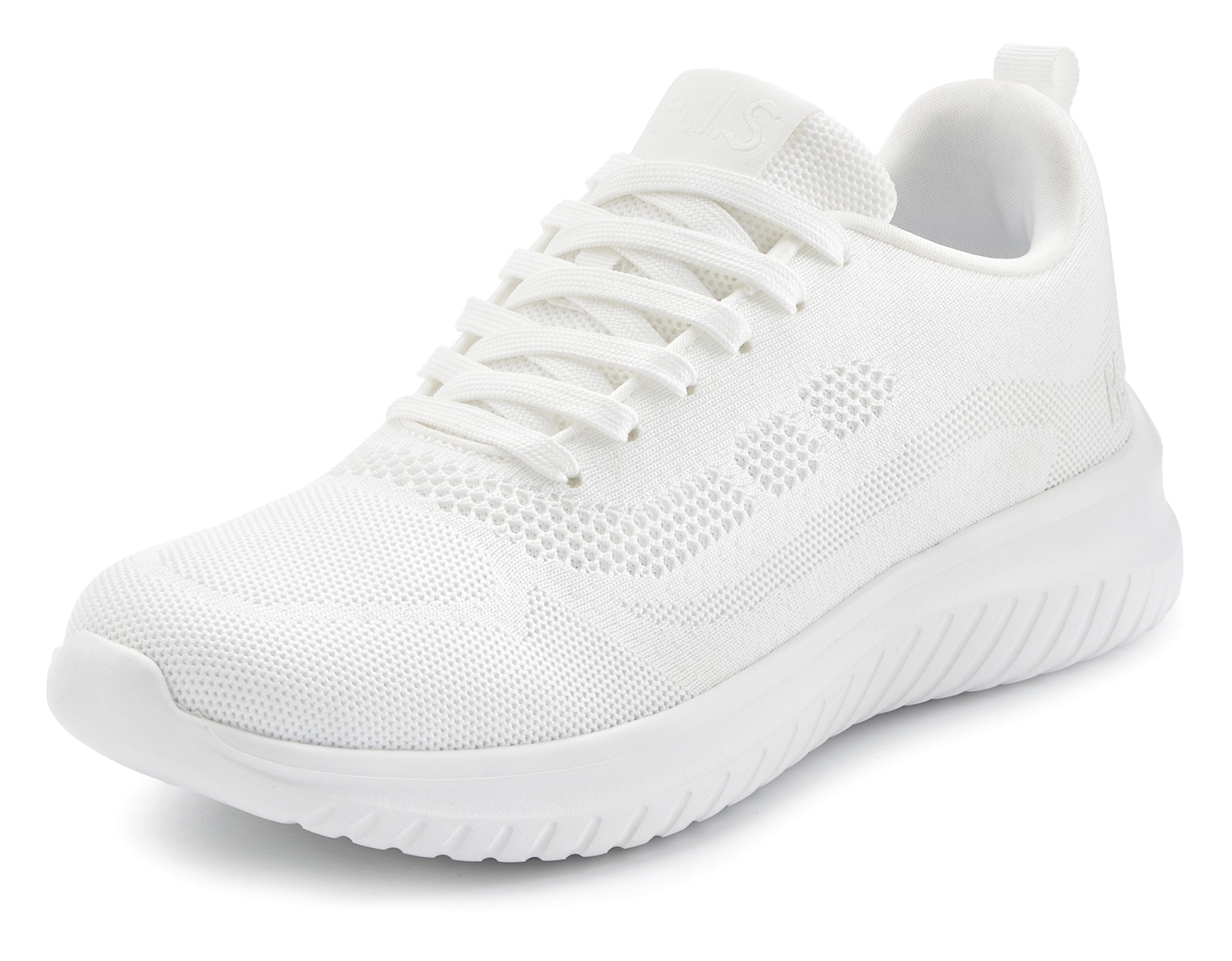 H.I.S Schnürschuh, Halbschuh, Freizeitschuh, Schnürhalbschuh Sneaker NEU Turnschuh im sportiven Look aus luftigem Mesh-Material VEGAN