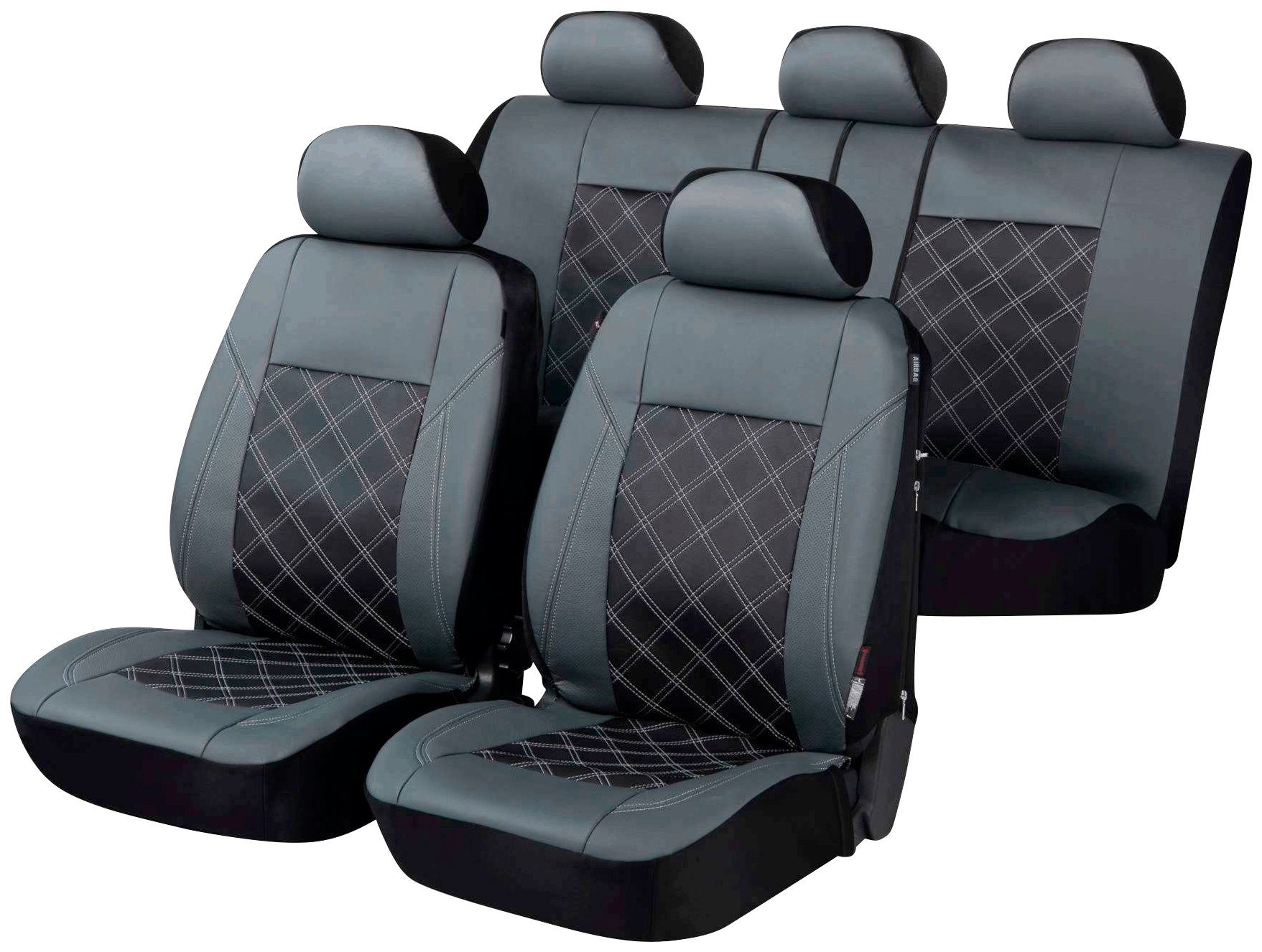 WALSER Autositzbezug »Aversa«, (2 Einzelsitzbezüge für Normalsitze),  passgenau für BMW X1 (E84) 03/2009-06/2015 online kaufen