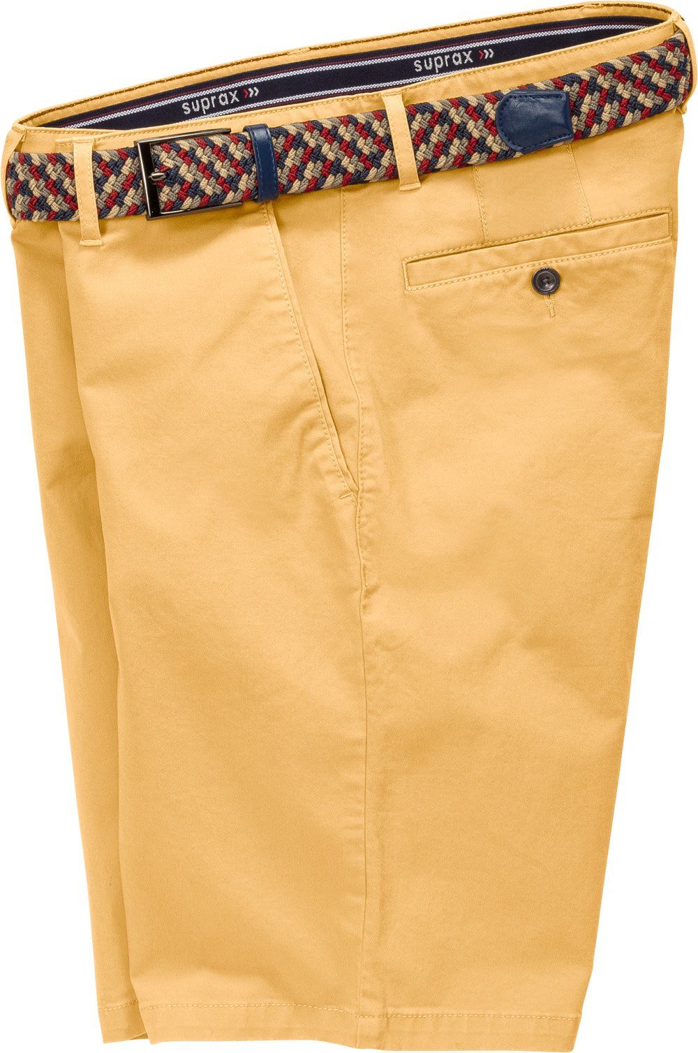 gelb Bermudas Chino-Stil Baumwoll-Twill extraweichem im Suprax aus