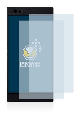 BROTECT Schutzfolie für Razer Phone, Displayschutzfolie, 2 Stück, Folie matt entspiegelt