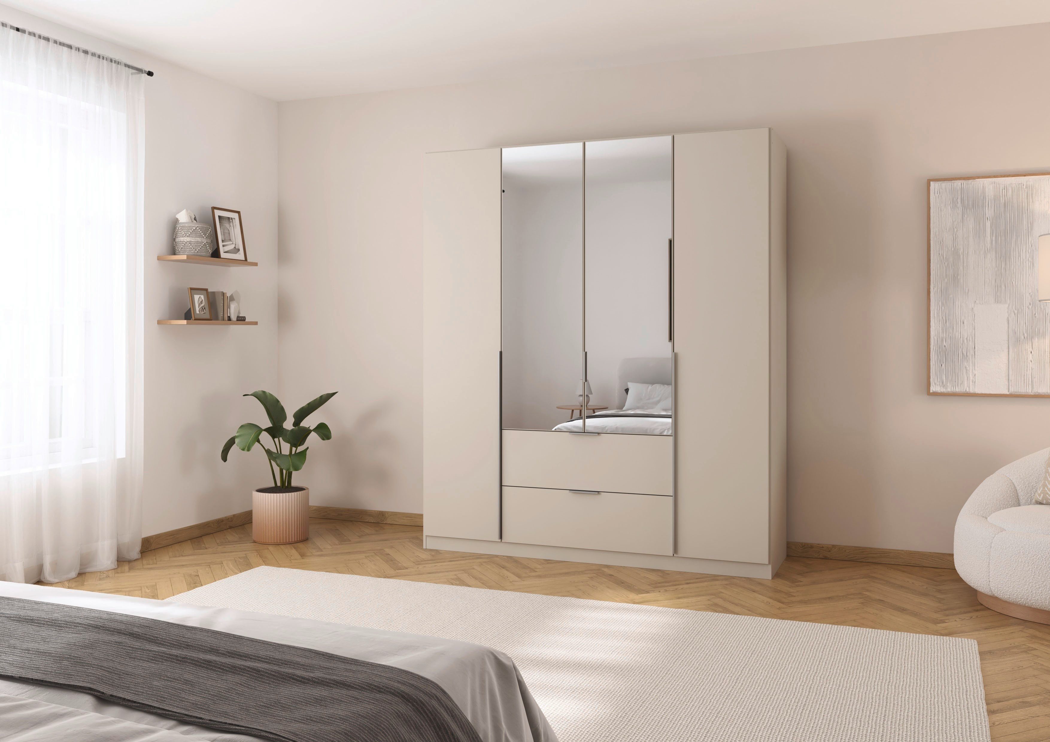 rauch Drehtürenschrank Kleiderschrank Schrank Garderobe AGORDO günstig online kaufen