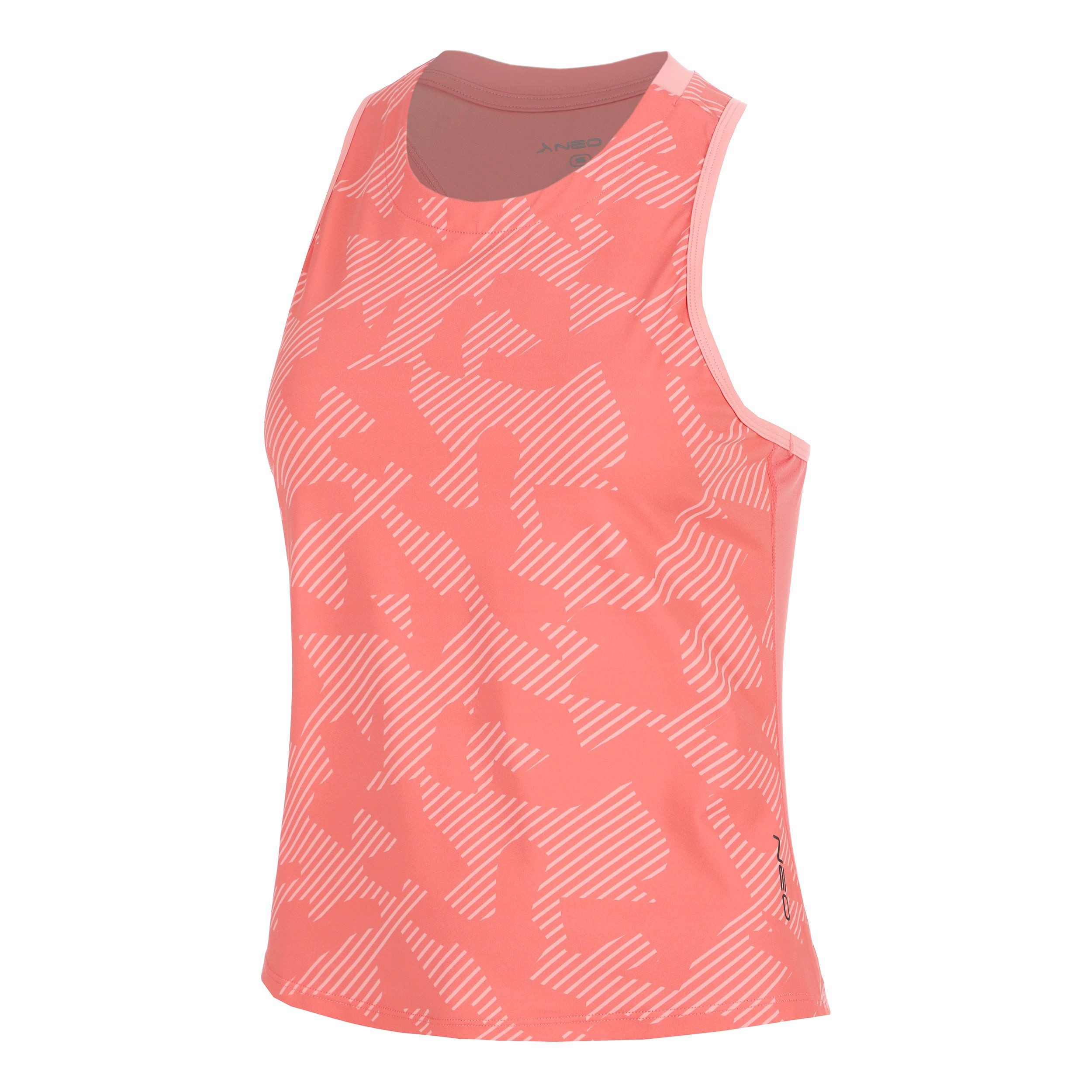 NEO RUN Lauftop Feel the Vybe AOP
