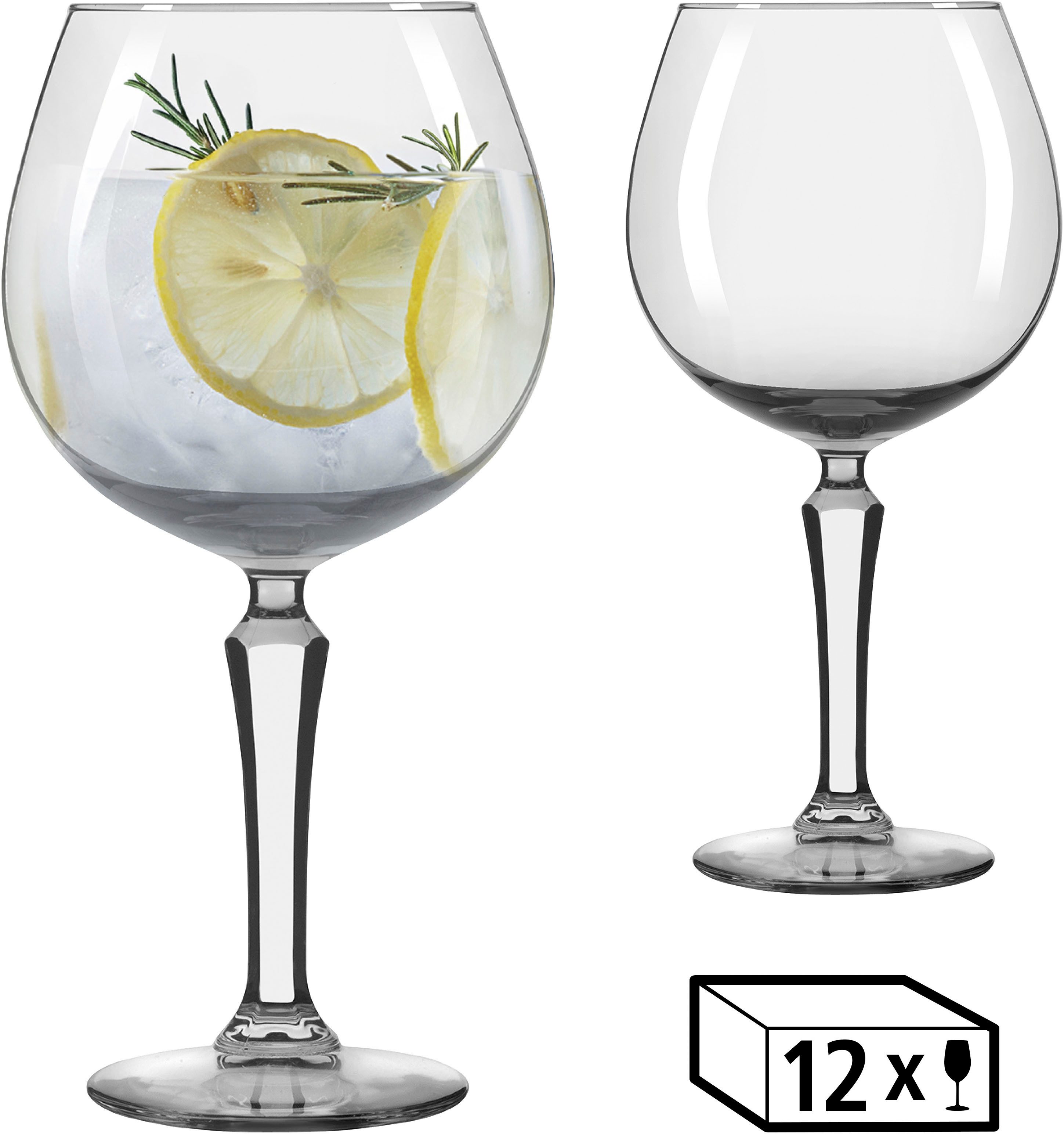 LIBBEY Стекло-Set Libbey Ballonglas 12er Set -SPEAKEASY-, Glas, 576 ml, hochwertig verarbeitet, im modernen Design