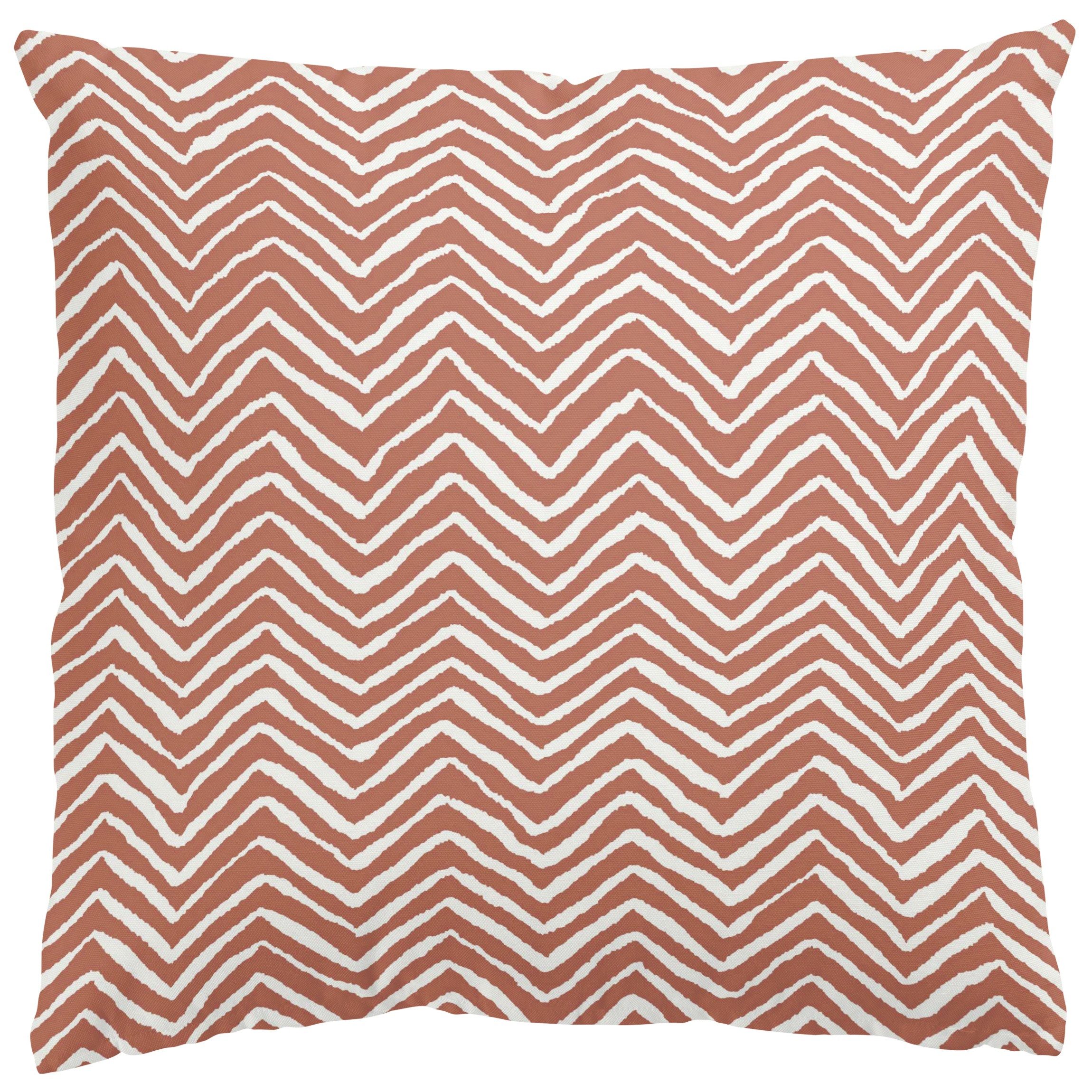 Bilderdepot24 Dekokissen drinnen / draußen Kissenhülle rot Muster Abstrakt, Bezug mit / ohne Füllung Zierkissen Outdoor Sofa Bett