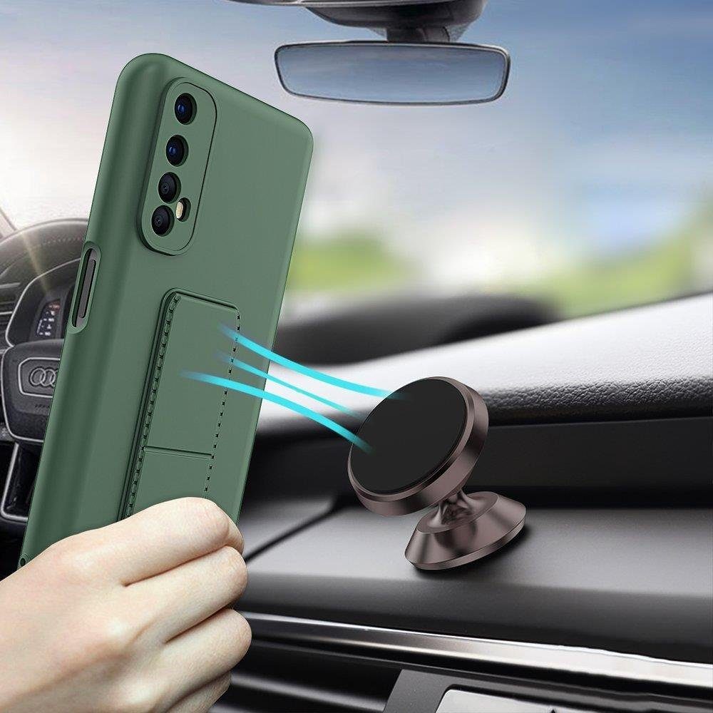 cofi1453 Handyhülle Handyhülle Kickstand Hülle Bumper aufstellbar Silikon Hard, Schutzhülle