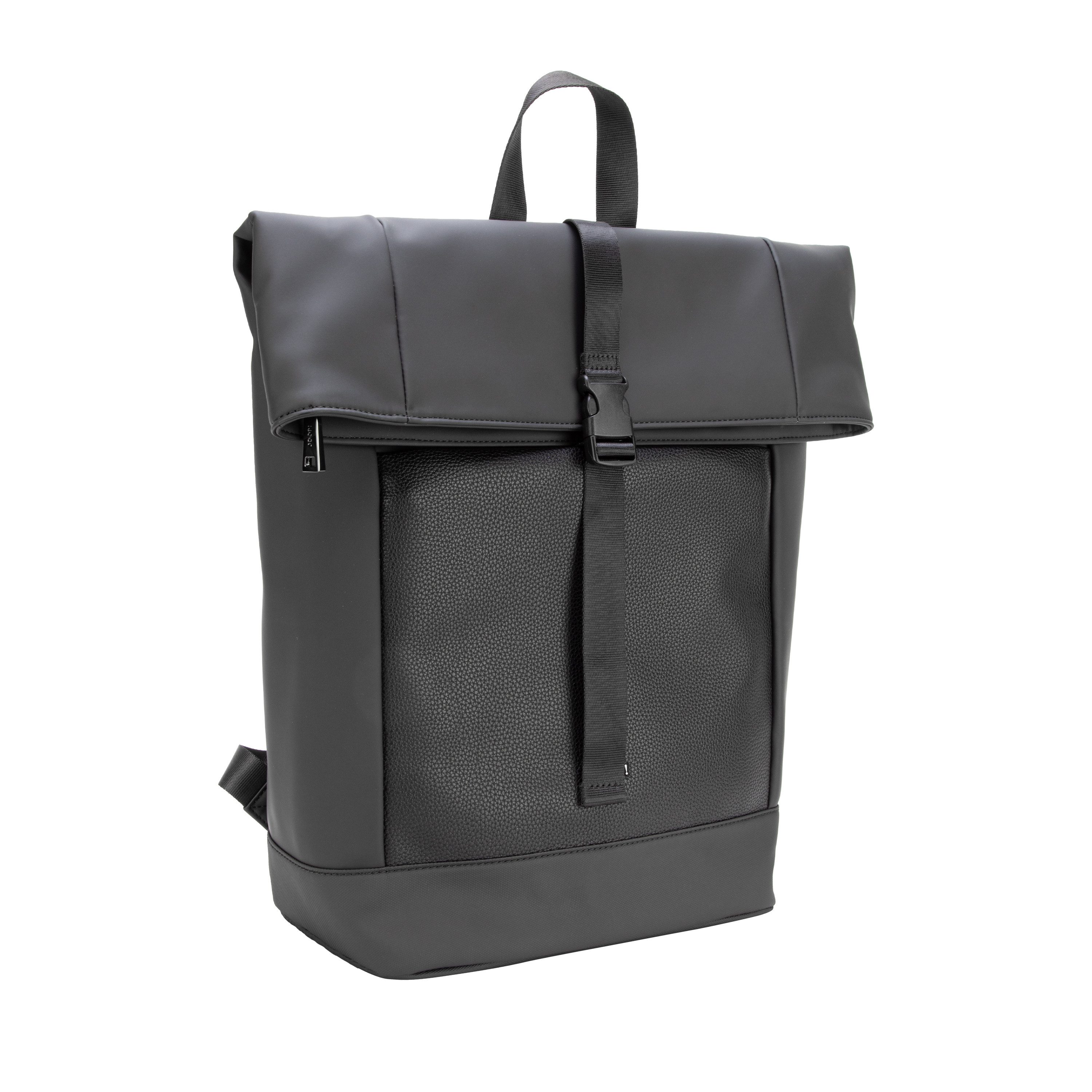 JOOP! Rucksack lanciano otis backpack lvf (1-tlg), modischer Businessrucksack, Freizeitrucksack mit Überschlag