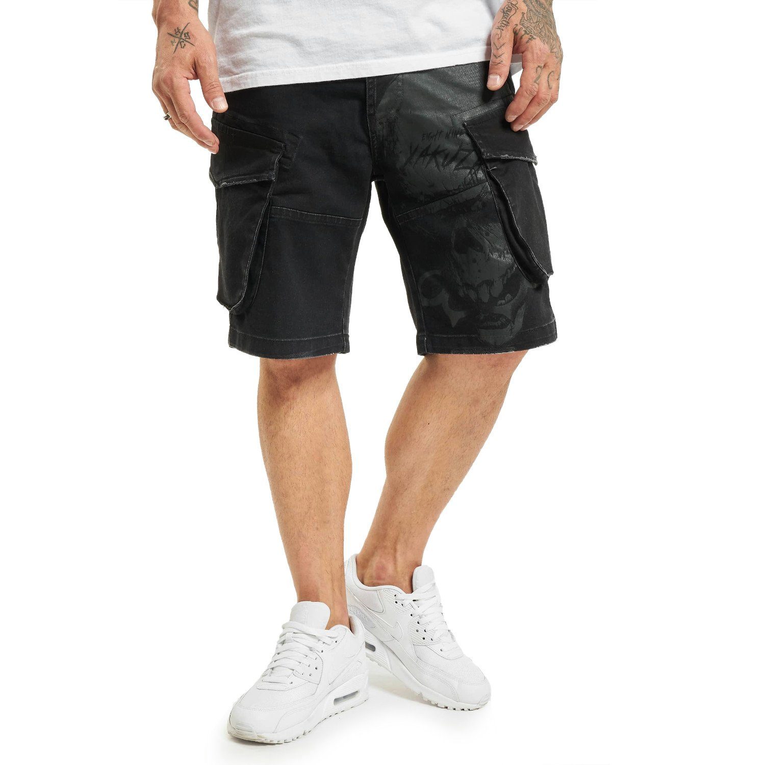 YAKUZA Cargoshorts Knuckle Skull