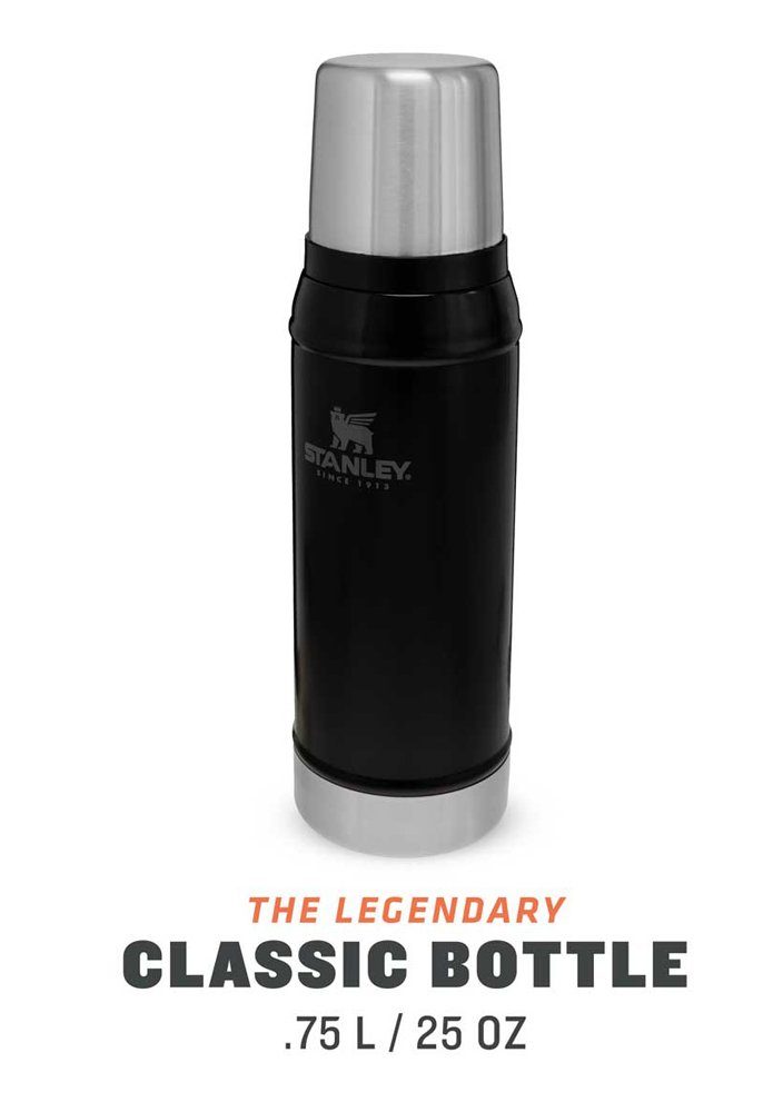 Stanley 1913 Thermoflasche Stanley CLASSIC VAKUUM-FLASCHE 0,75 l, schwarz