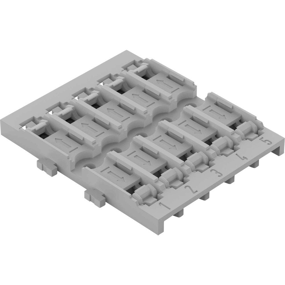 Verbindungsklemme WAGO 221-2525 Befestigungsadapter 5 St.