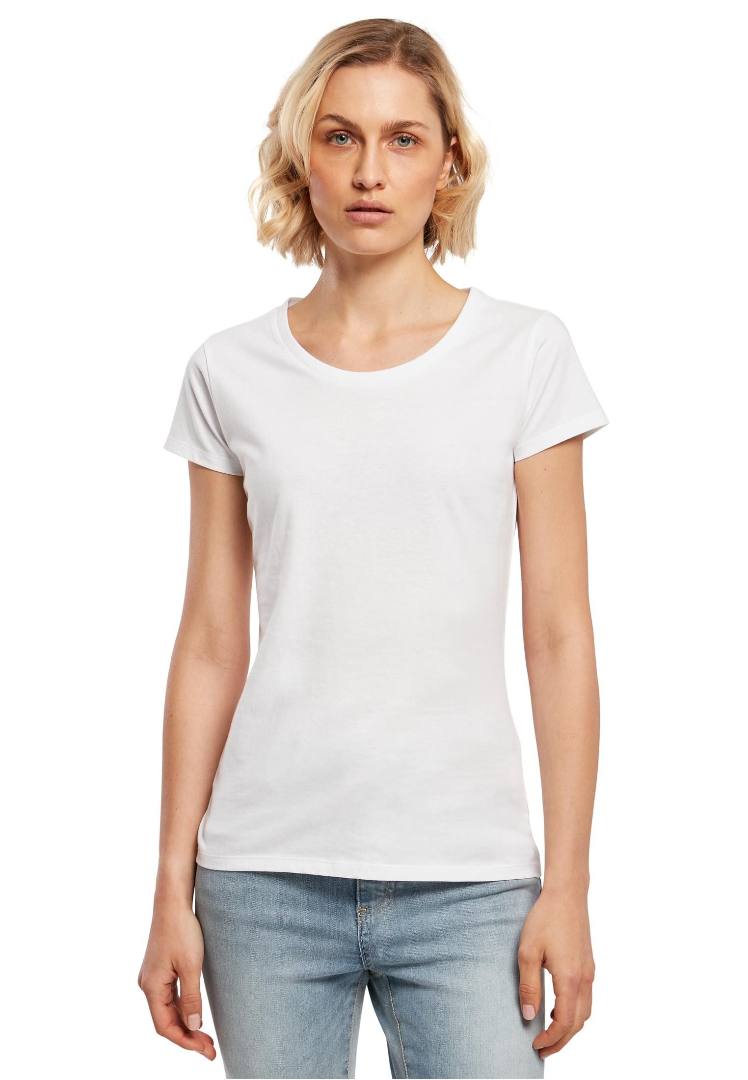 T-Shirt Damen Kurzarm T-Shirt Rundhals Basic Shirt Jersey Kurzarmshirt