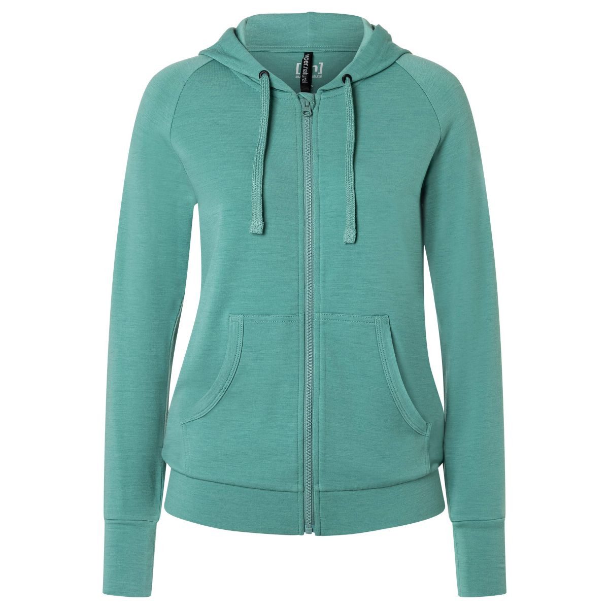 SUPER.NATURAL Sweatshirt W Everyday Zip Hoodie Weicher Damen-Hoodie aus Merinowolle mit Kapuze, atmungsaktiv