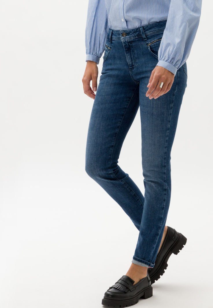 Brax 5-Pocket-Jeans Style SHAKIRA blau