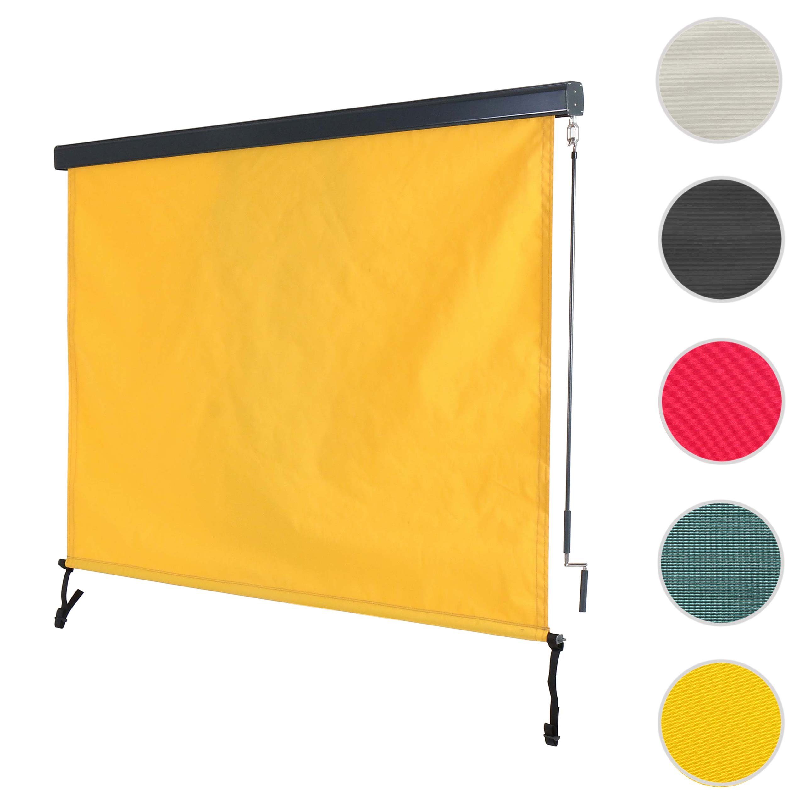 MCW Senkrechtmarkise MCW-F42 UV-Schutz 50, Windklasse 2