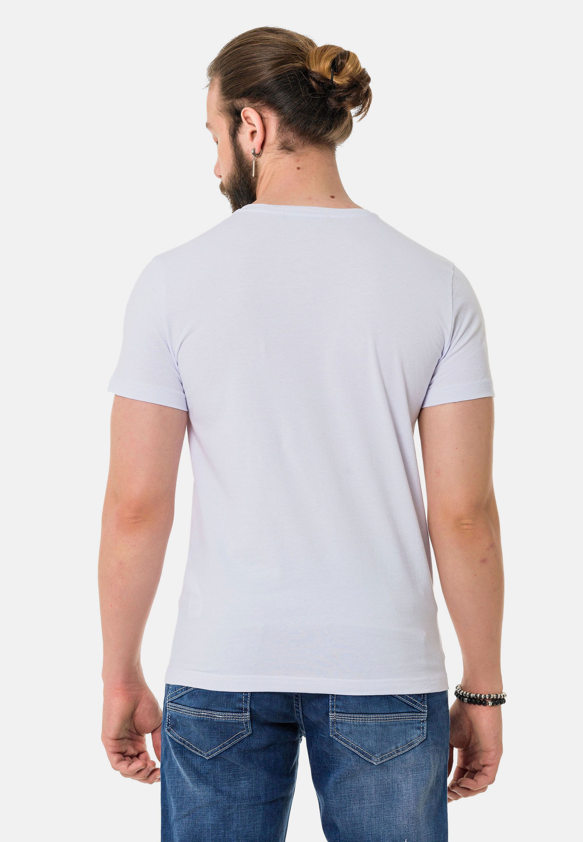 Cipo & Baxx T-Shirt CT720 gerade geschnitten
