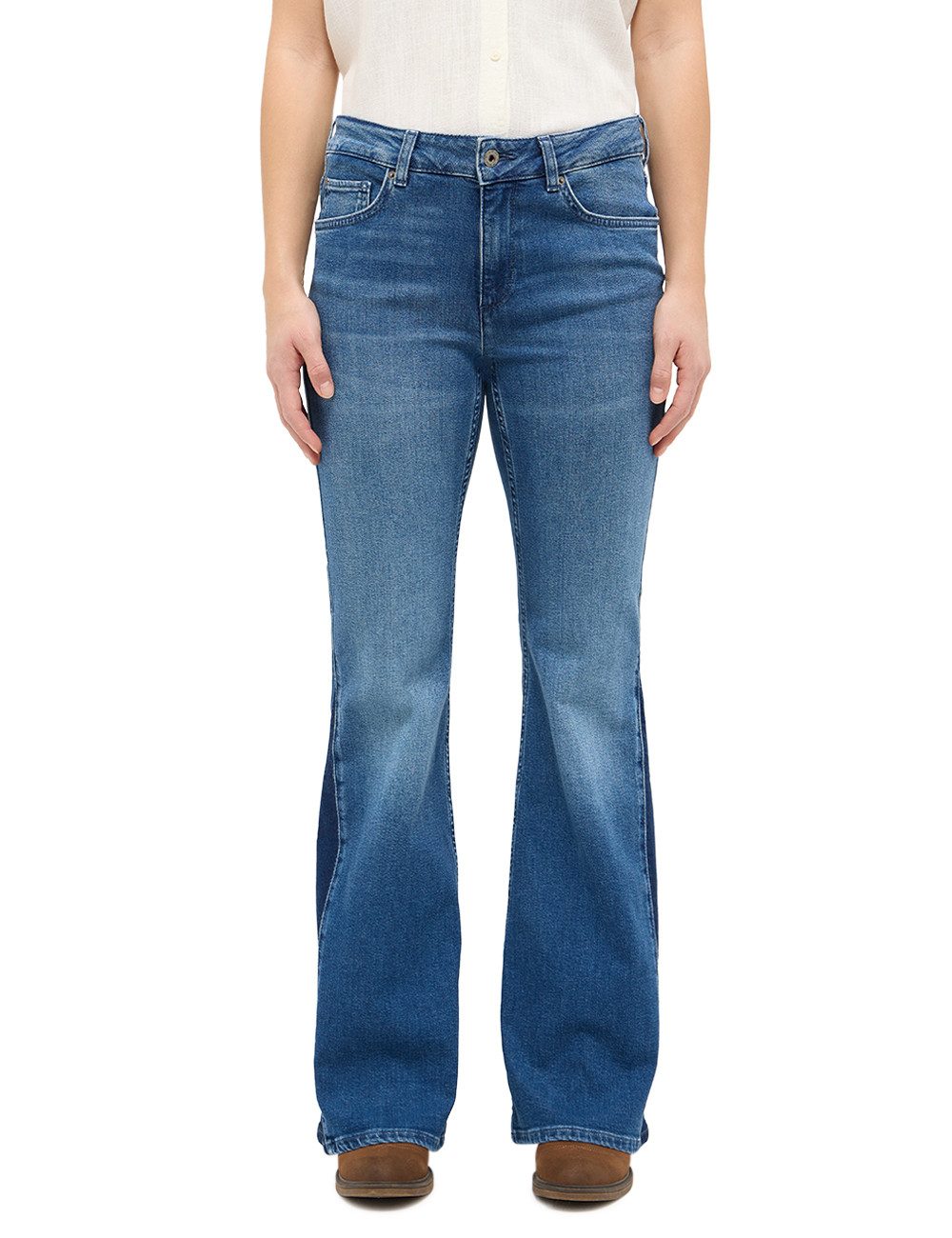 MUSTANG Comfort-fit-Jeans Damen Style Shelby Flared