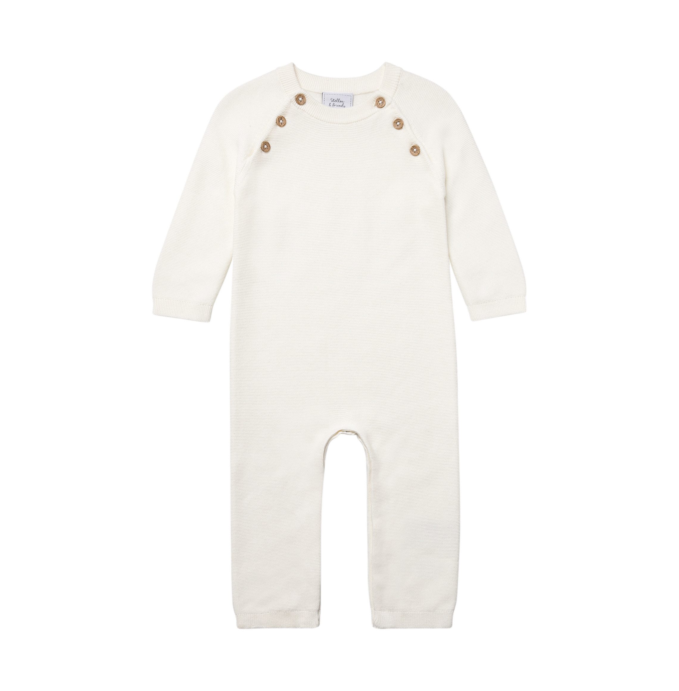 Stellou & friends Strampler Strickoverall Mädchen & Jungen Strickoverall Mädchen & Jungen