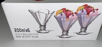 Trendmax Dessertschale, (6-tlg), 6 Stück Ice cream cup Eisbecher Eisglas