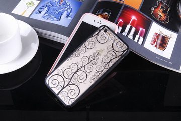 König Design Handyhülle Apple iPhone 8 Plus, Apple iPhone 8 Plus Handyhülle Backcover Schwarz