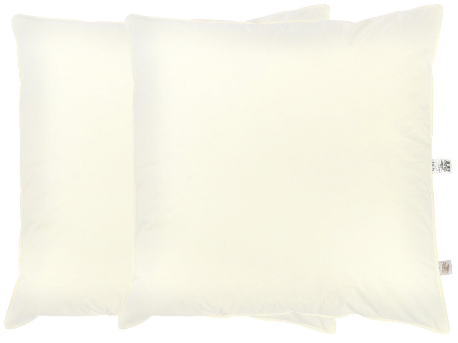 beties Dekokissen PublikPrall, Polster-Kissen 2er-Set ca. 80x80 cm Federfüllung