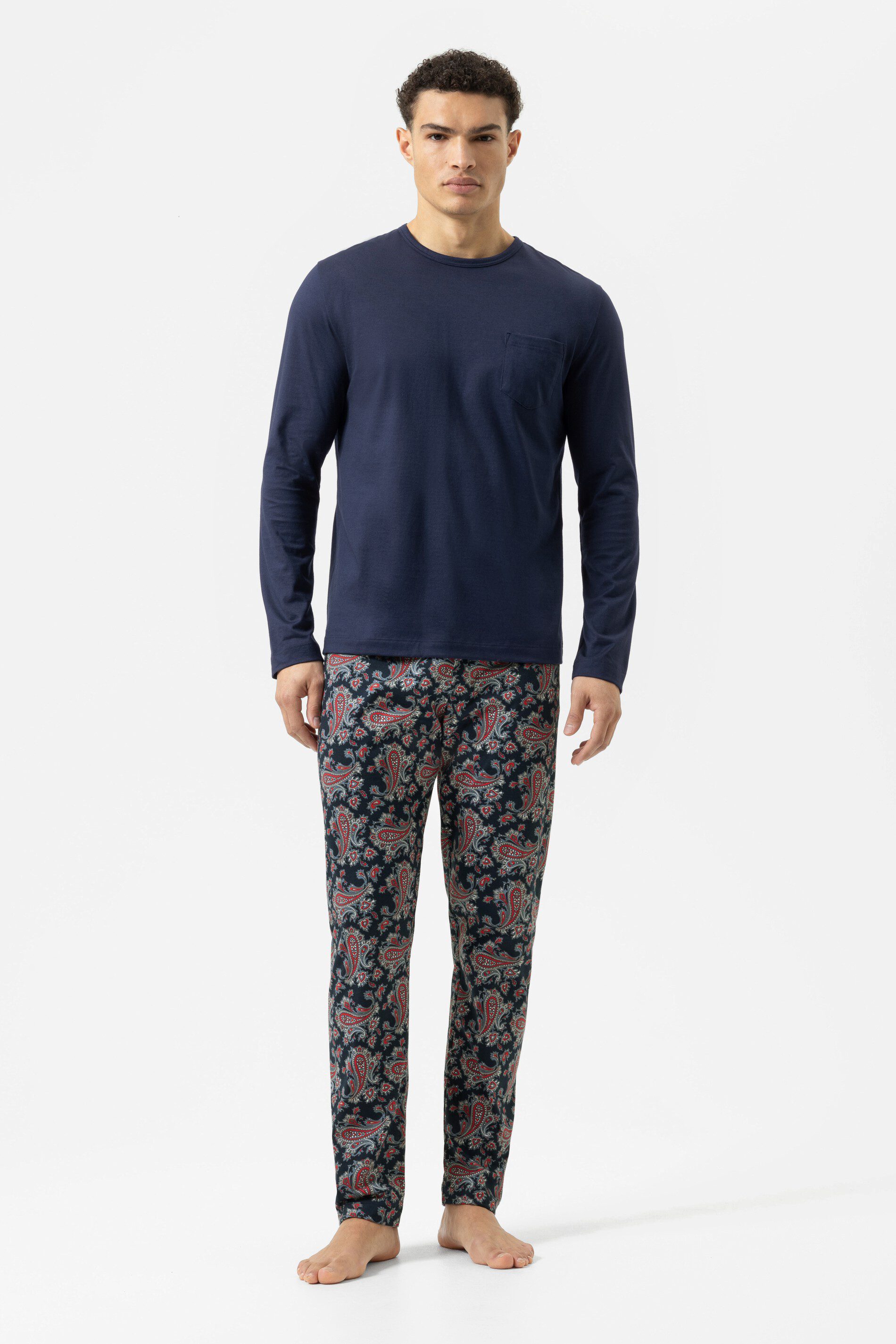 Mey Schlafanzug Serie Winter Paisley Paisley günstig online kaufen