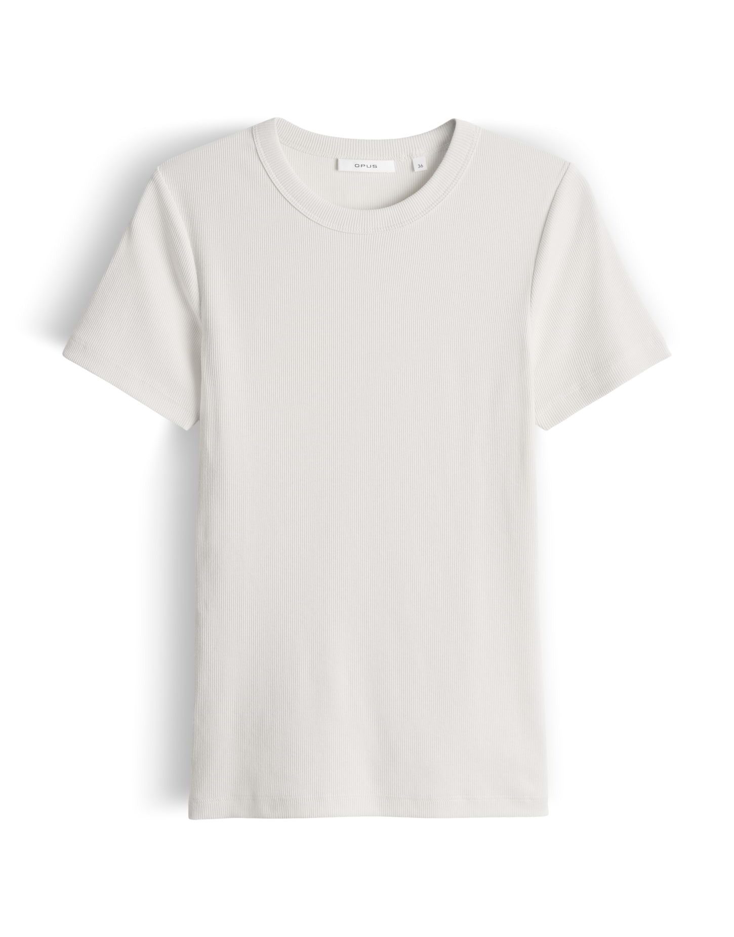 OPUS T-Shirt Feines Rippshirt SAMUNA Slim aus BCI Cotton Mix günstig online kaufen