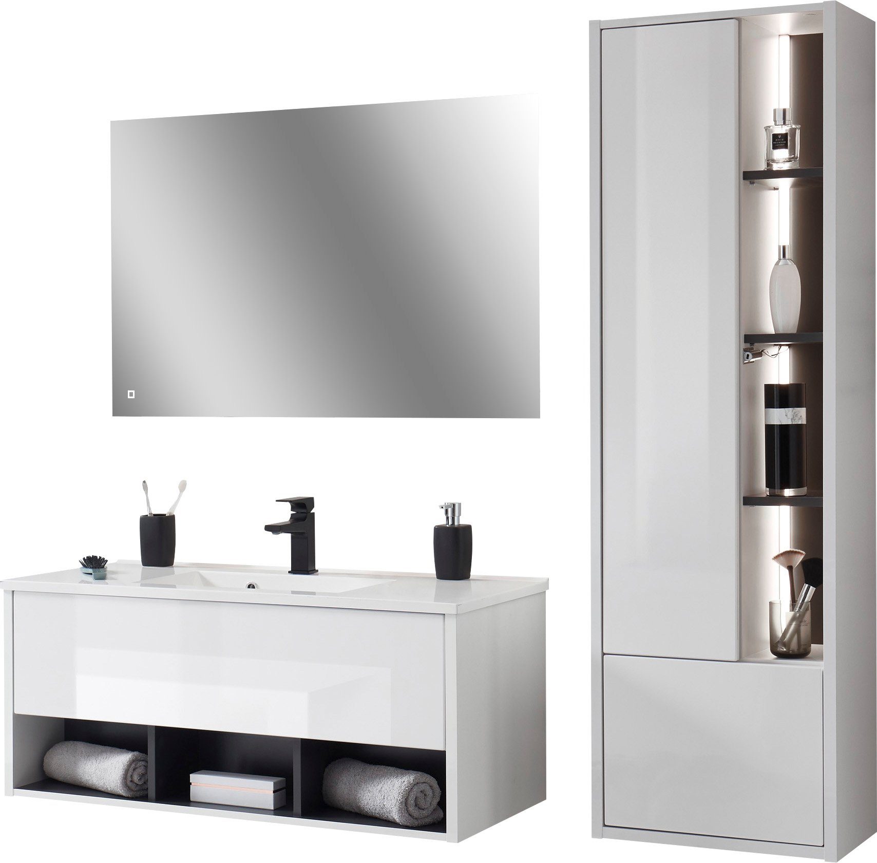 Places of Style Badmöbel-Set Studio Line, günstig online kaufen