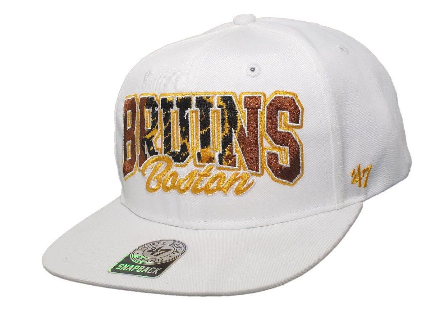 47 Bruins" Cap Eishockey Kappe (Nr. NHL Brand Basecap - "Boston Mütze Cap Baseball '47 Brand