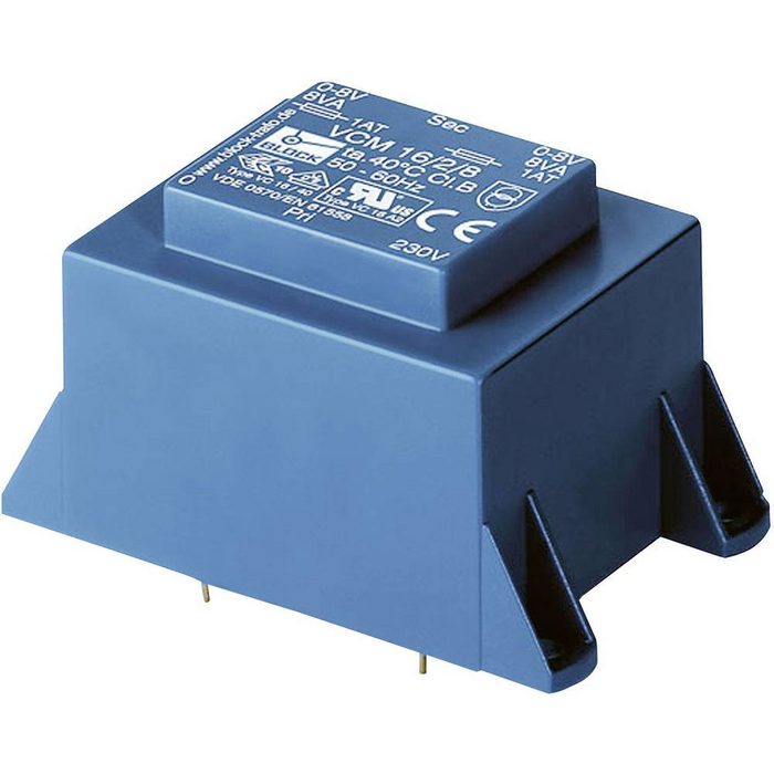 Block Spannungswandler Block VCM 36/2/6 Printtransformator 1 x 230 V 2 x 6 V/AC 36 VA 6 A (VCM 36/2/6)