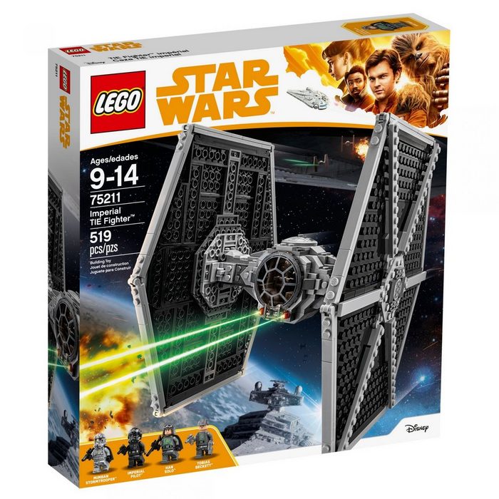 LEGO® Konstruktionsspielsteine LEGO Star Wars™ - Imperial TIE Fighter™ (Set 519 St)