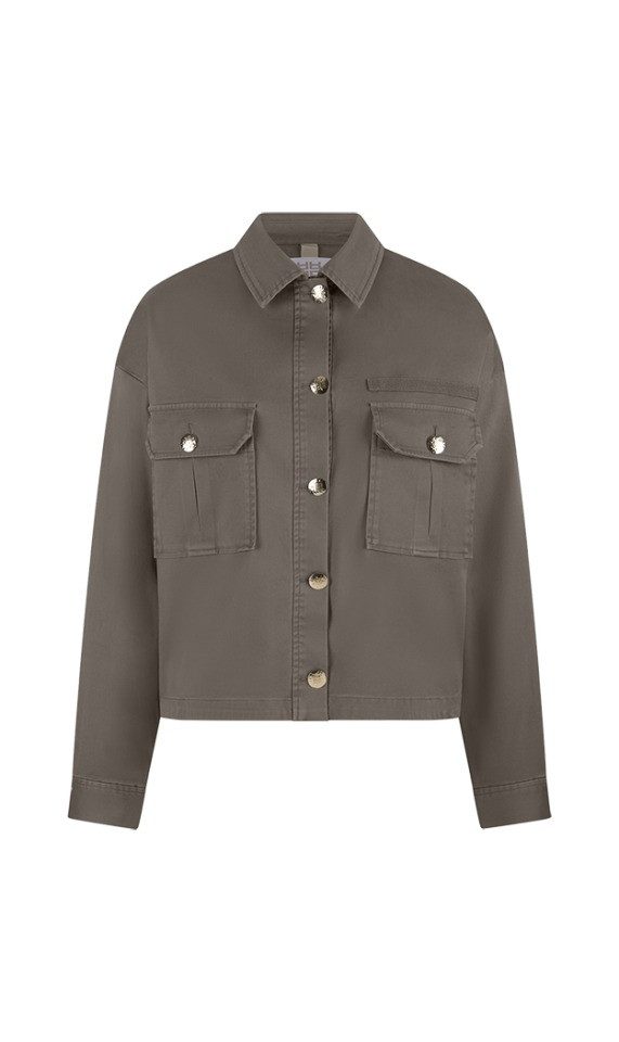 Riani Jackenblazer Boxy-Fit Hemdjacke - Boxy Fit