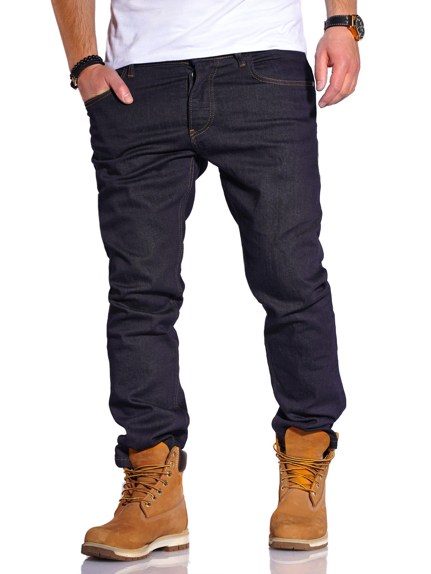 Rello & Reese Straight-Jeans RINSE mit lässigem Schnitt