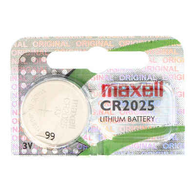 Maxell Maxell CR2025 Lithium Batterie IEC CR2025 Batterie, (3,0 V)