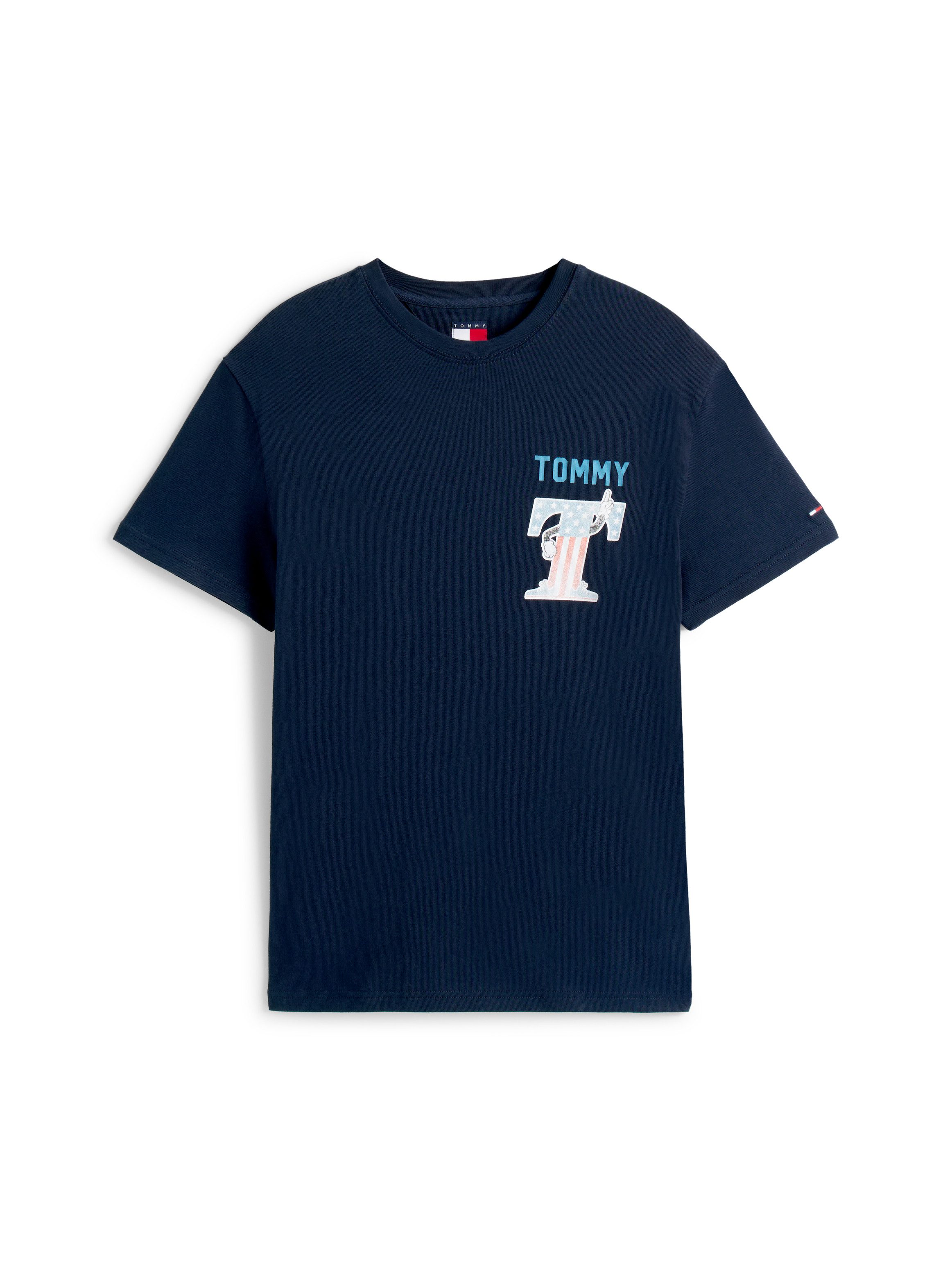 T-Shirt TJM REG USA SCRIPT SS TEE