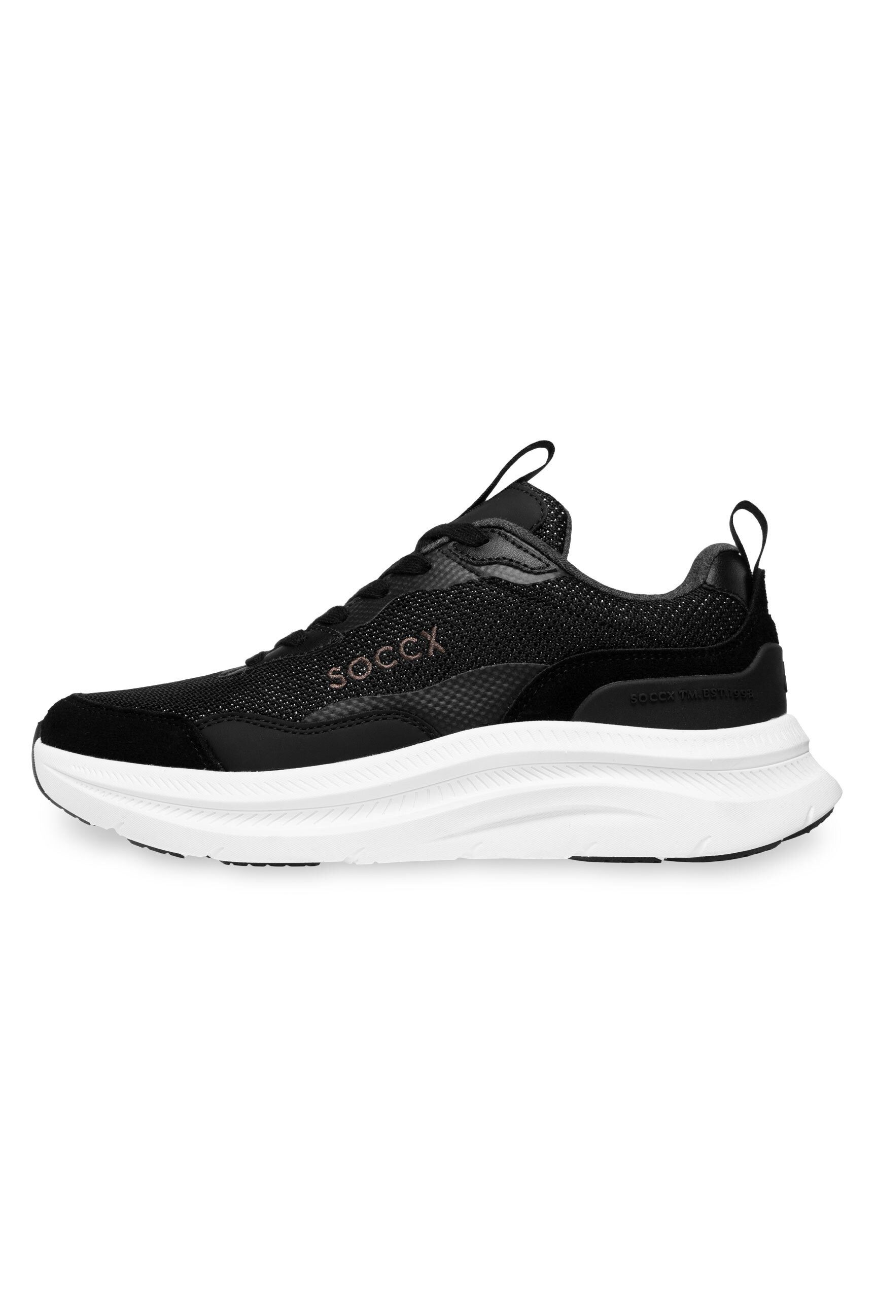 SOCCX Sneaker mit Fersenstabilisator