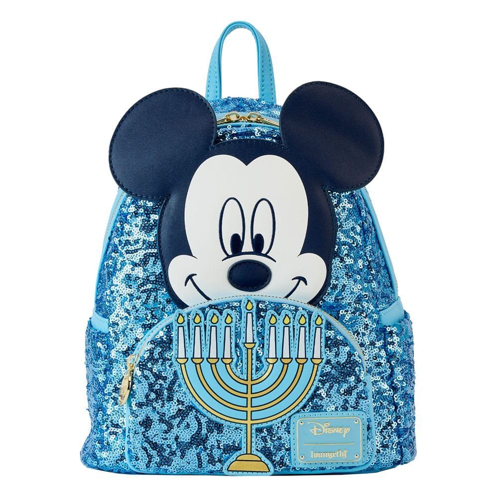 Loungefly Minirucksack Disney by Loungefly Rucksack Mickey Mouse Happy Hanukkah Menorah