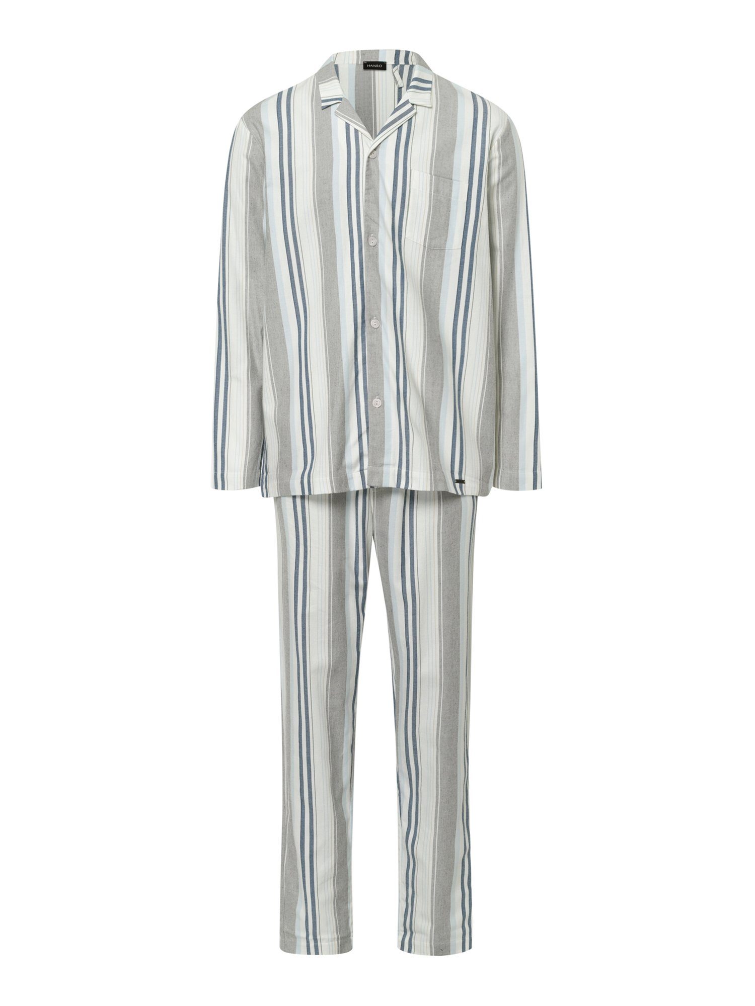 Hanro Pyjama Cozy Comfort gentle stripe