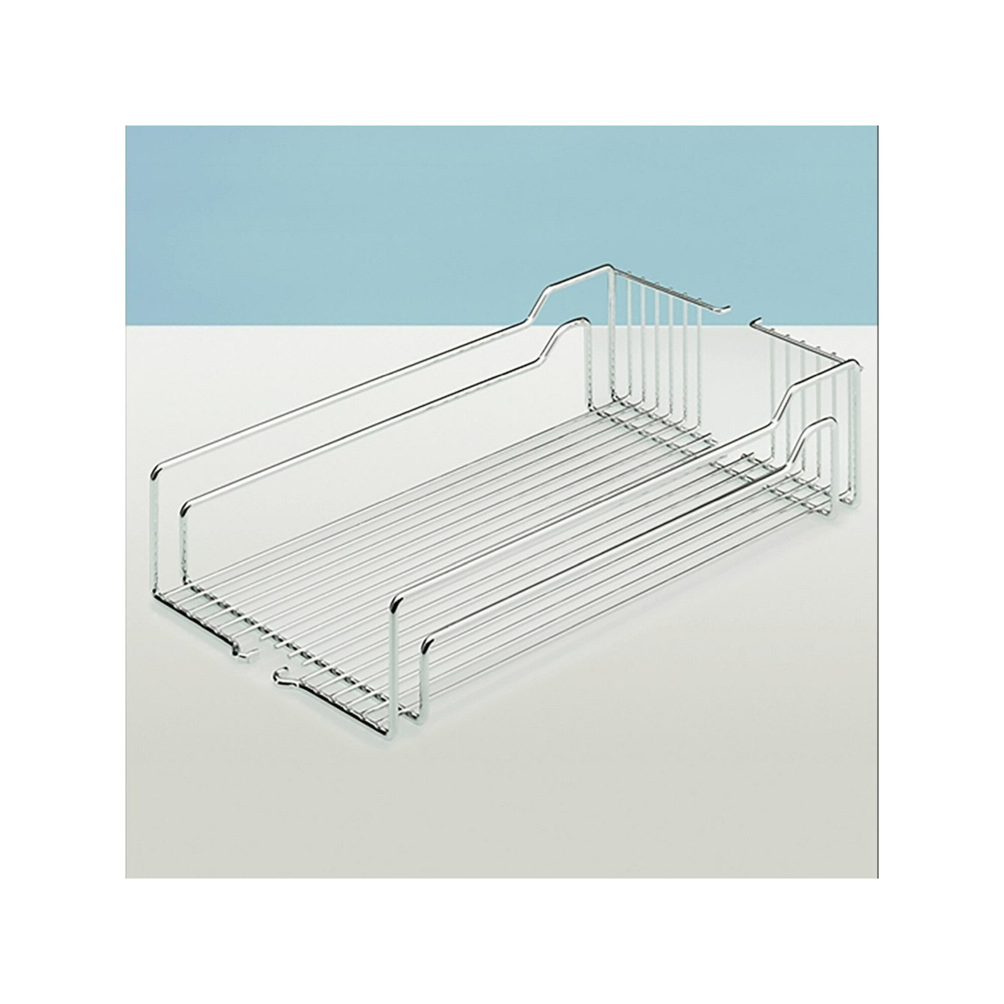Hettich Teleskop-Vollauszug Hettich Hochschrank-Einhängekorb Dispensa 73564 mit 2-fach Reling KB 3
