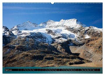 CALVENDO Wandkalender The Upper Engadine (Premium-Calendar 2023 DIN A2 Landscape)